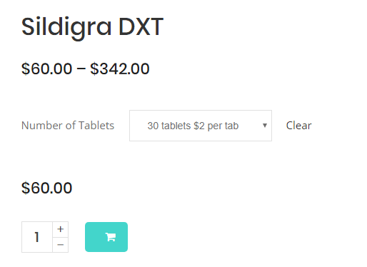 Sildigra DXT Price