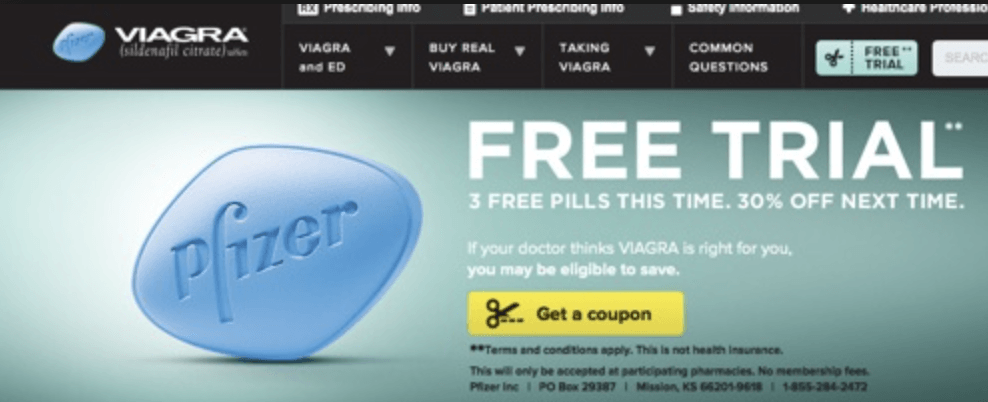 Pfizer Offer for Free Trial