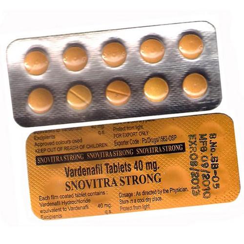 Indian Pharmacies sometimes sell Vardenafil at 40 mg